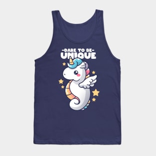 Unique seahorse Tank Top